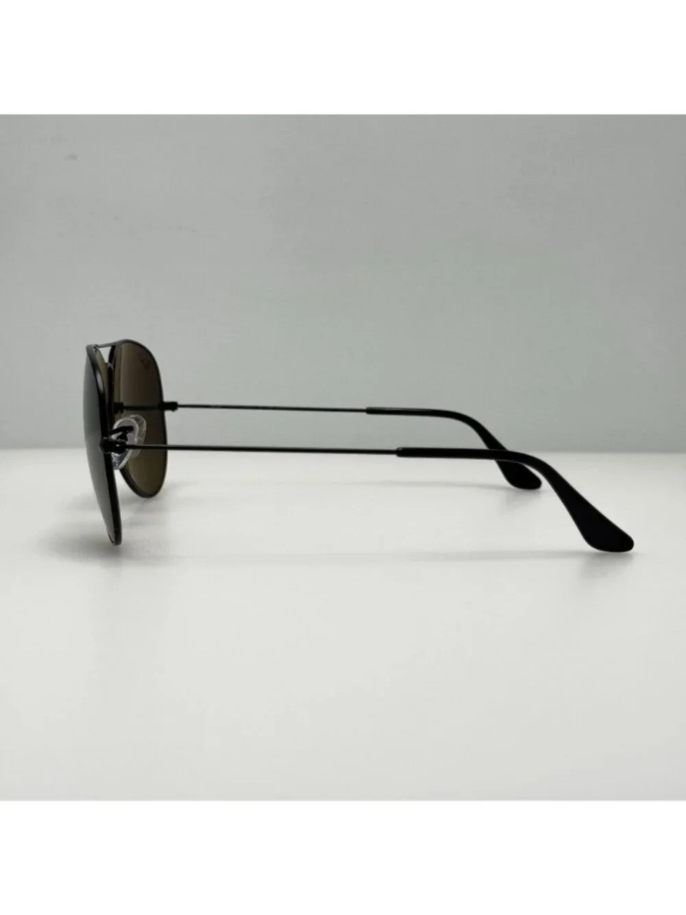 Ray Ban Sunglasses RB 3025 W3361 Aviator Large Metal Black Polarized 58-14-135